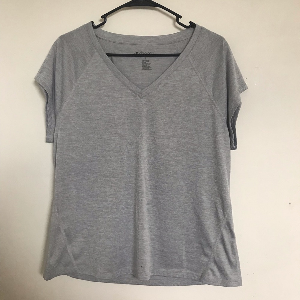 Grey Workout Top